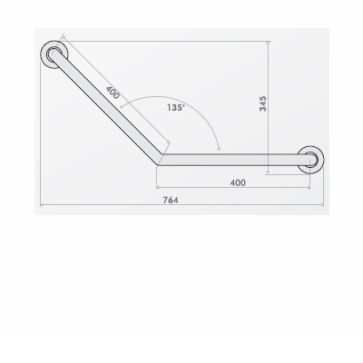 Copper Cranked Rail