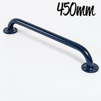 Blue Steel Grab Rail 450mm 35mm Tube Dia