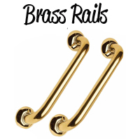 Brass Grab Rails