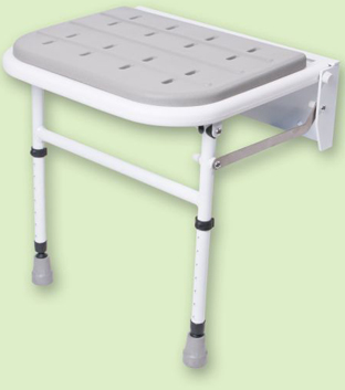 Shower Seat Padded Folding Down 