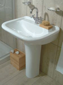 Designer Basin and Pedestal