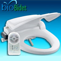 Bidet Shower Toilet Seat - With Remote Control  