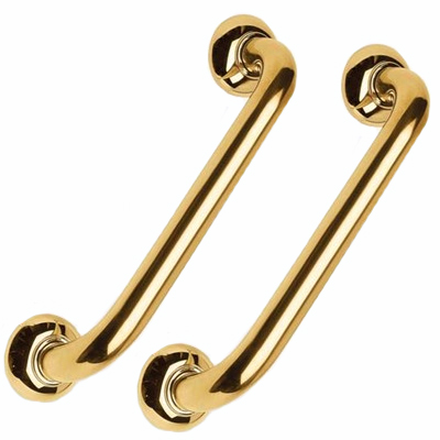 Brass Grab Rail 600mm Set X 2