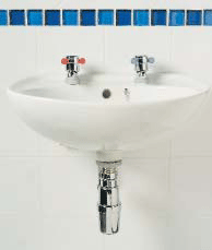 Wall Basin with Overflow  