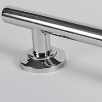 Shower Rail Straight Grab Rail 355mm Chrome