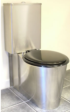 Stainless Steel Toilet - Clifton