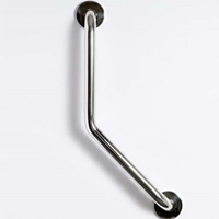 Stainless Steel 135 Cranked Grab Rail Width 150mm