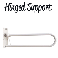 Spring Loaded Hinged Support Rail