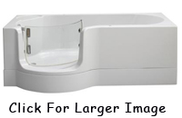 Easy Access Bath inc. Panel, Plinth & Waste  