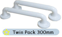 Grab Rail Plastic Knurled Grab Rail 300mm