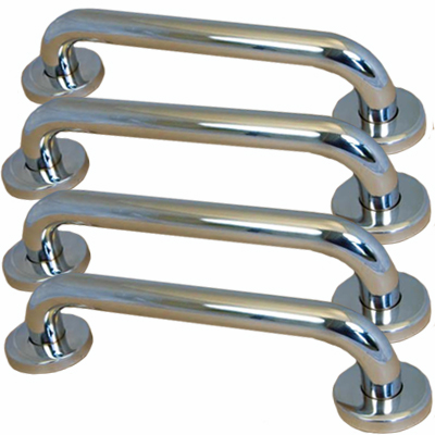 Grab Rail Polished Stainless Steel Four Pack 450mm