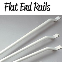 Flat End Plastic Grab Rails