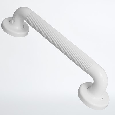 Single Grab Rail Plastic Fluted 300mm 