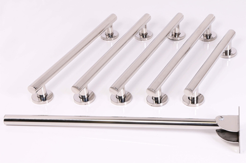 Doc M Rail pack - Luxury stainless steel grab rails