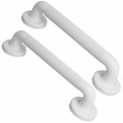 Plastic Fluted Grab Rail Pack Of Two With Concealed Fixings