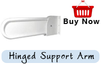 Anti Ligature Hinged Support Arm 