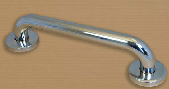 Single Grab Rail Polished Stainless Steel 300mm