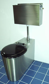 Stainless Steel Disabled Toilet