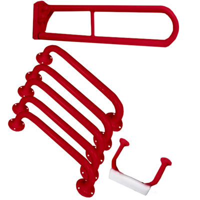 Low Level Red Grab Rail Kit For Doc M Applications