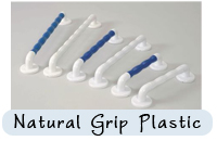 Natural Grip Plastic Rails