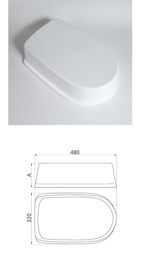 Toilet Plinth 110mm