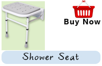 Shower Seat Padded Folding Down 