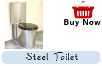 Stainless Steel Toilet - Clifton