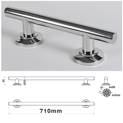 Shower Grab Rail Bar 710mm