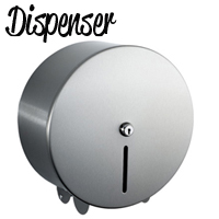 Steel Maxi - Jumbo Toilet Roll Dispenser