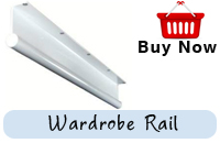 Anti Ligature Wardrobe Rail